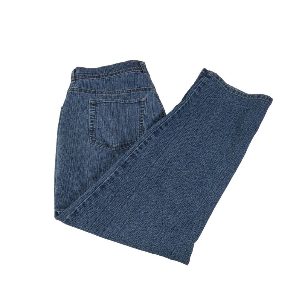 Gloria Vanderbilt Women's Blue Jeans Sz. 14 - Picture 5 of 6
